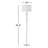 Kassia Portsmouth 64.5" Floor Lamp-67067721
