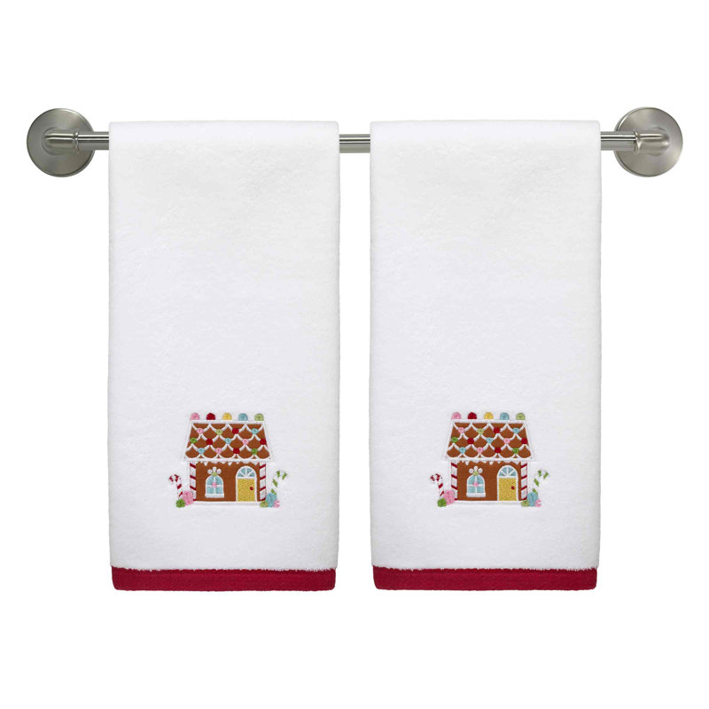 The Holiday Aisle® Sweet Treat 2-Pack Hand Towel Set