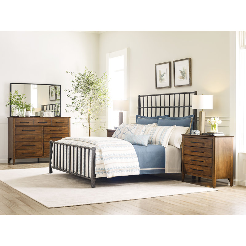 SYLVAN METAL BED COMPLETE, King