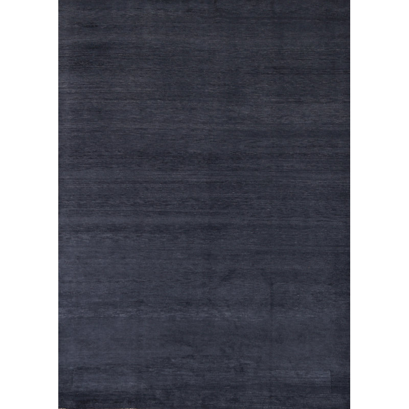 Tapis bleu marine foncé foncé 6 pi x 8 po Gabbeh