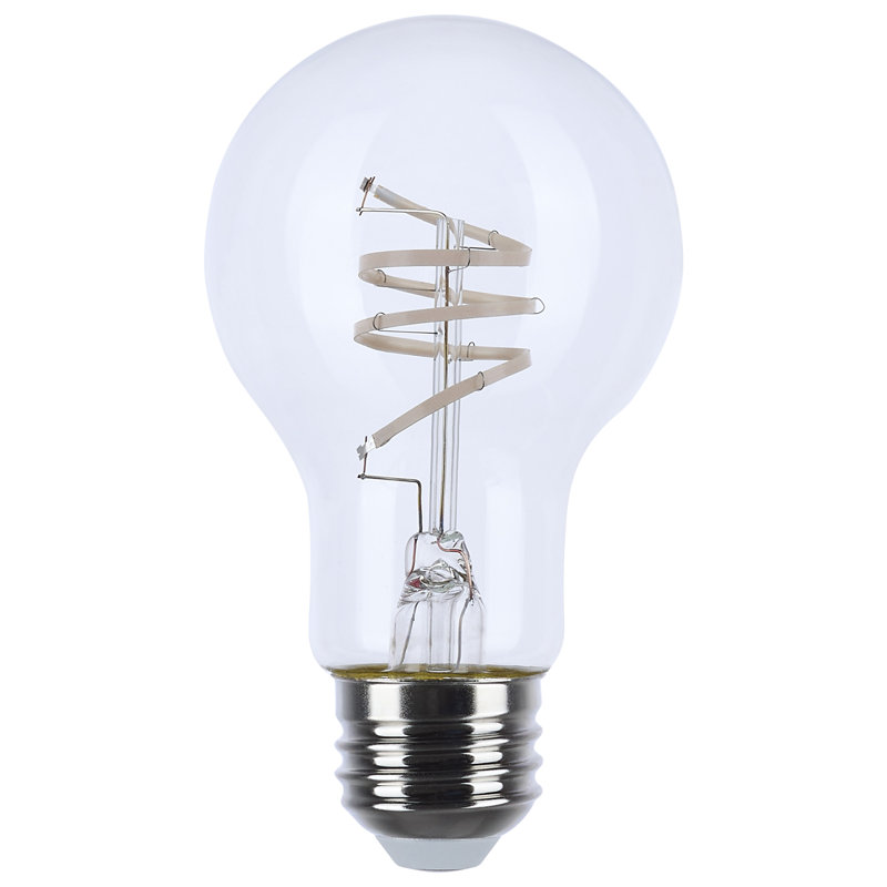Filament gris 6 W E19 3000K 120 Volt à filament rappelant 6 fils A19