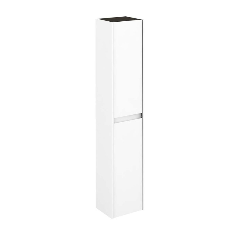 Ambra 36'' Gloss White Single Bathroom Vanity with Mirror