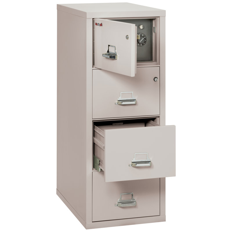 Legal 20.8125'' Wide 3 -Drawer Steel File Cabinet, Platinum