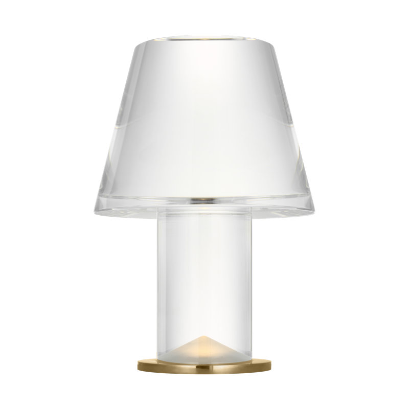 Beryl LED Table Lamp, Hand-Rubbed Antique Brass