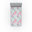 Rose pastel / motif floral bleu doux 2