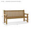 Devonshire Teak Garden Bench-1928934866