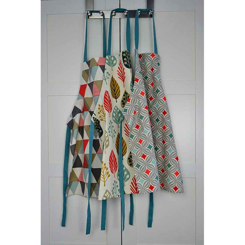 Amethy Bib Apron, Terracotta Orange