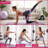 Durable & Comfortable Fabric Resistance Bands – 6-Pack Exercise Loops for Home Gym, Yoga, Pilates – Heavy/Medium/Light Strength Levels – For Women & Men – Ideal for Glutes, Legs, Full Body