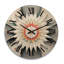 Horloge murale surdimensionnée en bois-287649235