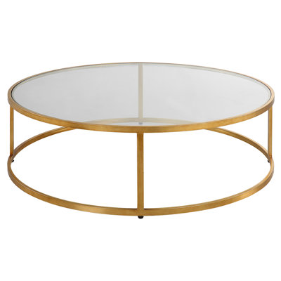 Thanvir Glass Top Single Coffee Table