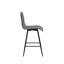 Tabouret de comptoir pivotant en similicuir