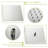 Dual Shower Head , 16 Inch Ceiling Mount, Brushed Nickel Mounted Head, Design