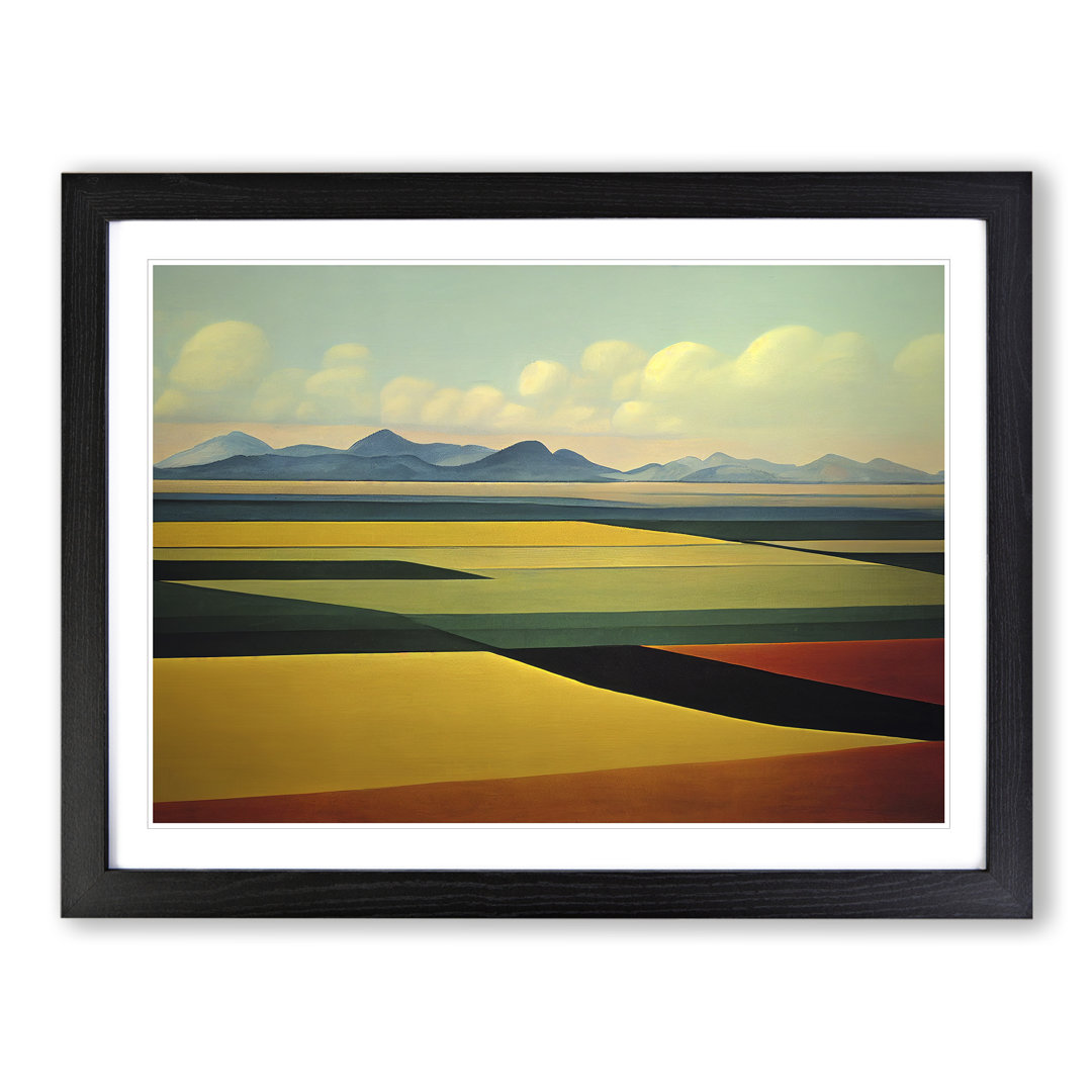 Fantastic Spring Meadow Landscape - Single Picture Frame Painting