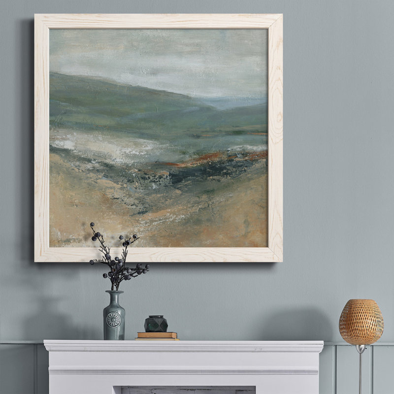 Serene Magic Hour - reproduction de photo sur toile encadrée, H 31,5 po x l 31,5 po x P 1,5 po, Cadre blanc