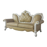 92.6'' Faux Leather Sofa
