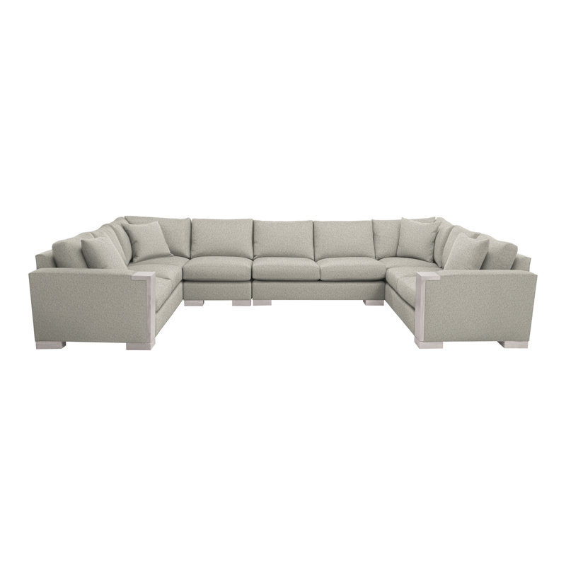 Michael Weiss 4-Piece Abingdon Sectional, Tuck Metal, Navajo