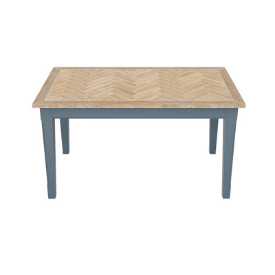 Signature Blue Oak Dining Table