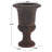 Copacabana 19.7" H Magnesium Oxide Urn Planter-1259459477