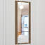 Elliana Wood Flat Wall Mirror-639656576