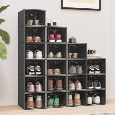 Large Size Stackable Shoe Storage Box