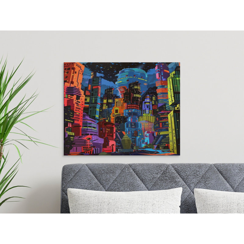 Pang Wrapped Canvas Print Set, 14x11