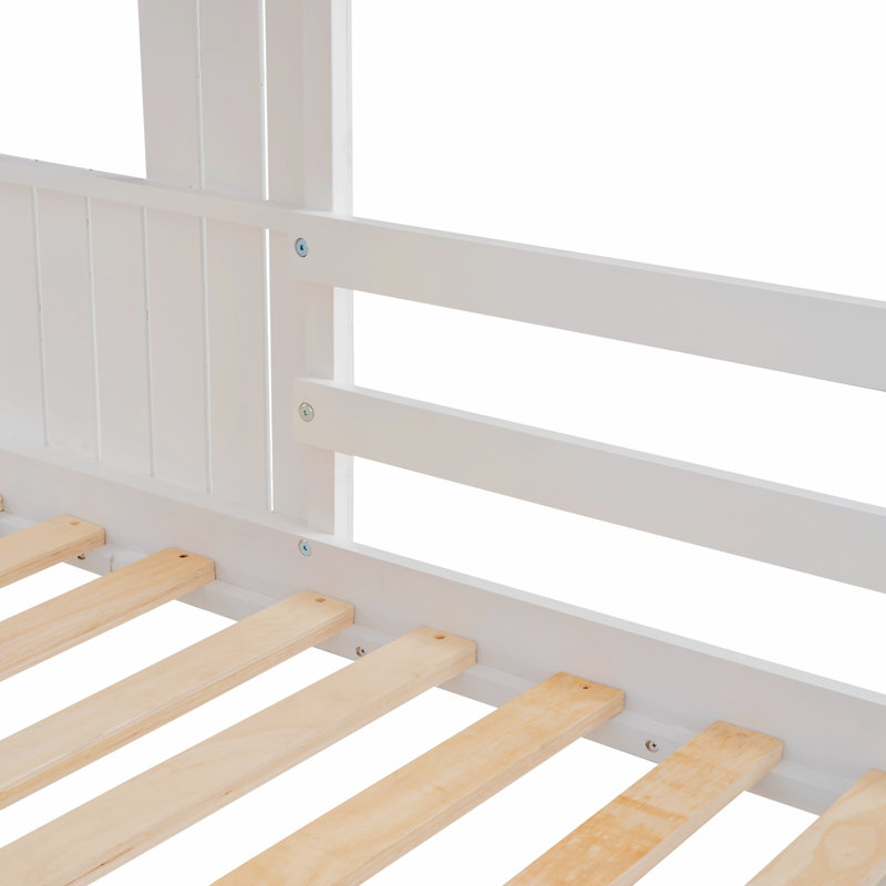 Jardon Platform Bed, White