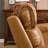 72.04" W Top Genuine Leather Power Reclining Loveseat With Adjustable Headrest, Built-In Cup Holders, Console, USB & Wireless Charging-365806701