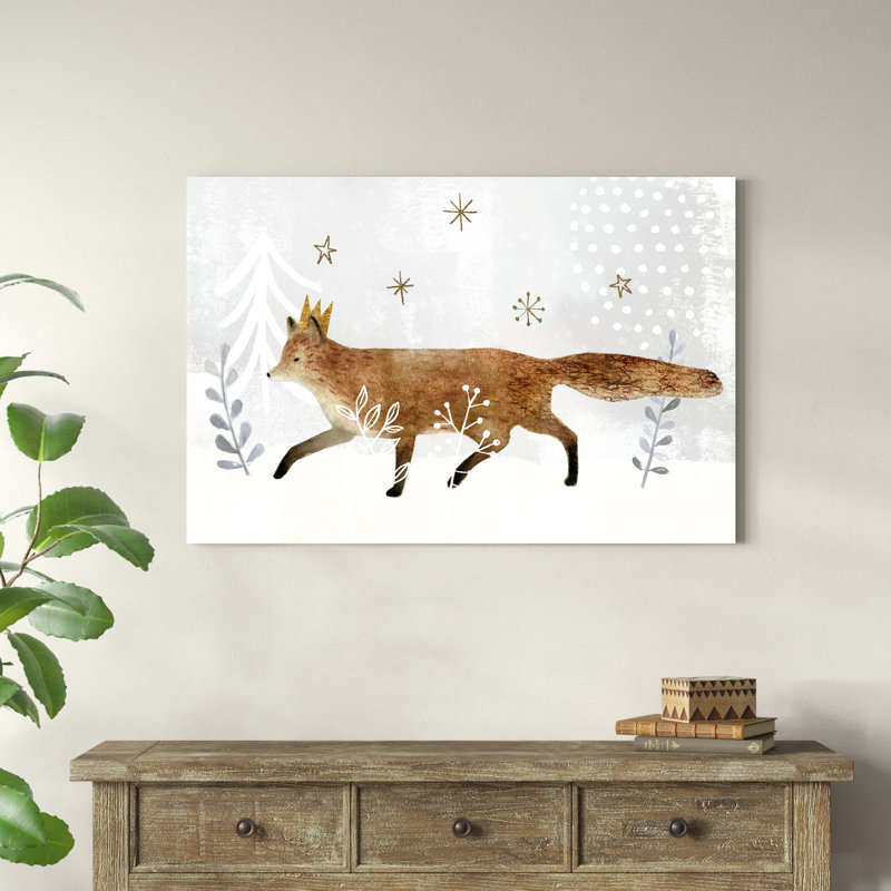 «Woodland Celebration IV» par Victoria Borges - impression sur toile tendue, H 32 po x l 48 po