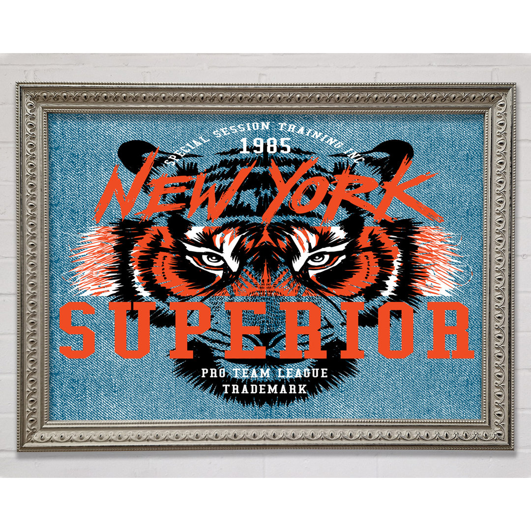 New York Tiger Superior - Druck