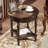 Retro Solid Wood End Table-303243244