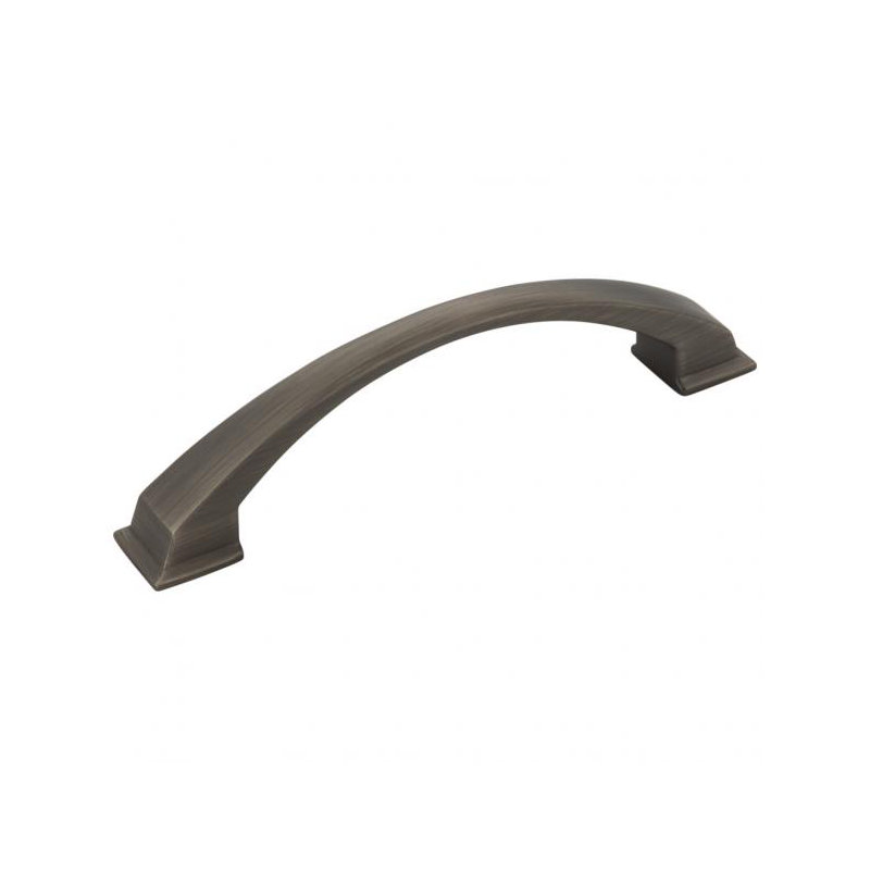 Roman Arch Pull, Brushed Pewter, 6 5/16"