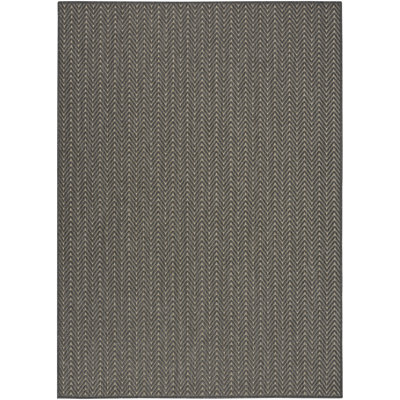 Dippold 2' x 3' Charcoal Modern Rug