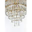 Lustre rond 32 pouces Iva -1260016097