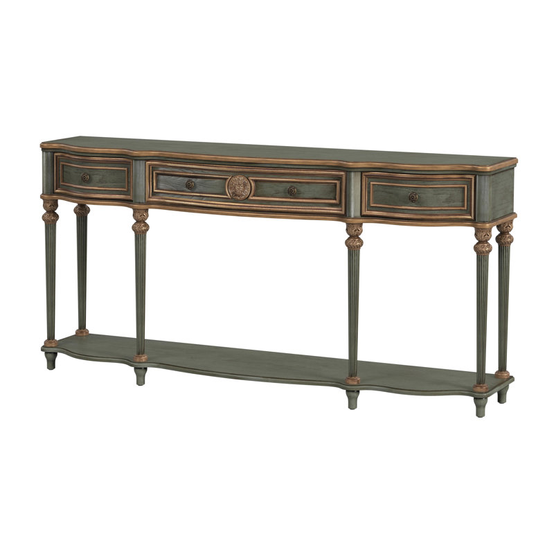 Peyton Console Table, Pastel Green