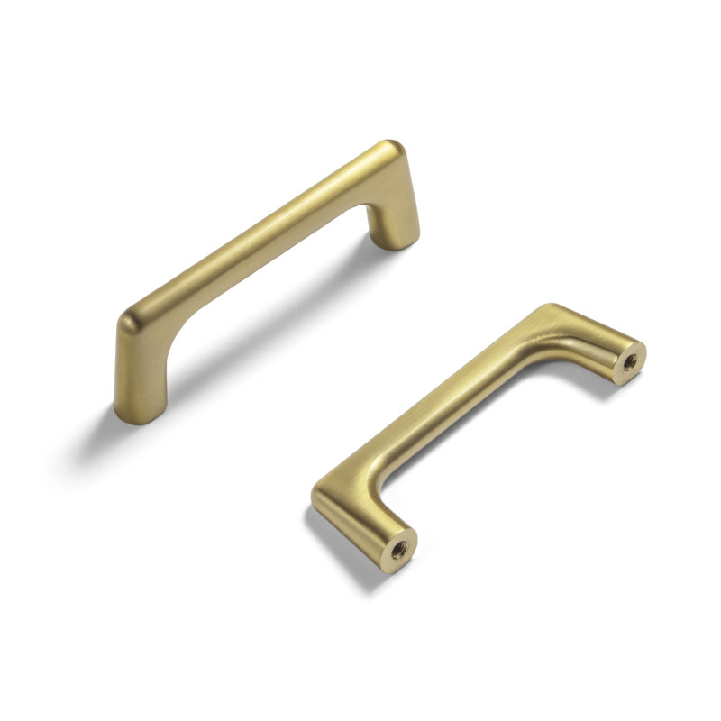 Bar Pull Multipack, 3", Brushed Gold