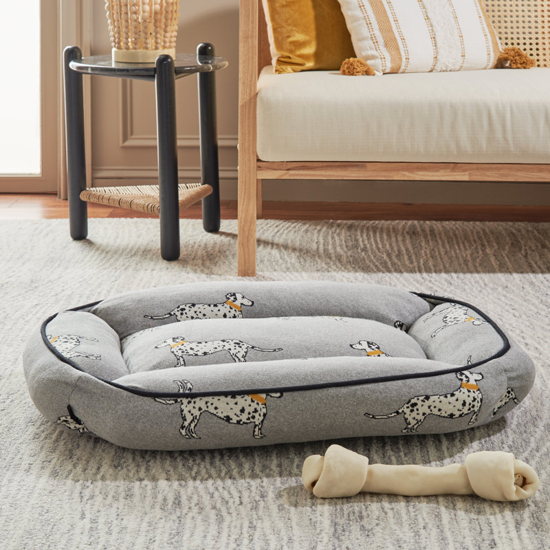 Lit pour animaux en coton, Moyen (l 24 po x P 16 po x H 6 po)