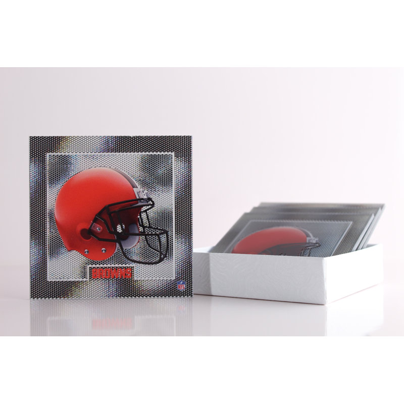 Sous-verre Cleveland Browns Helmet