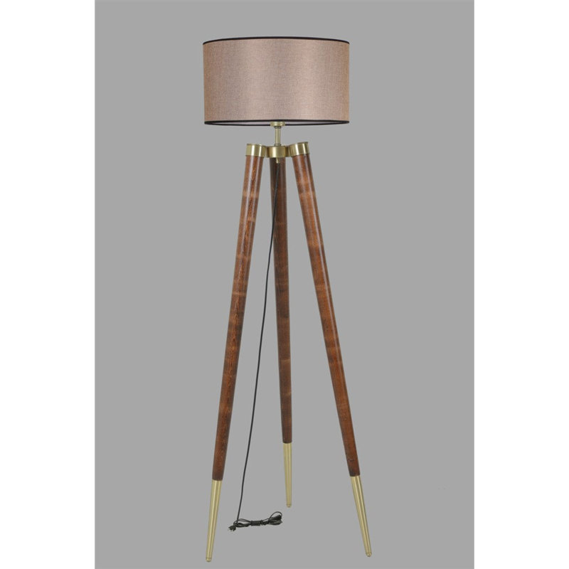 Paluch 160cm Tripod Floor Lamp, Beige
