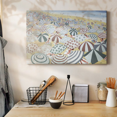 Subtle Beach-Gallery Wrapped Canvas