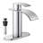 Single-Hole Single-handle Bathroom Faucet with Drain Assembly-74857521
