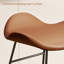 Ensemble de 2 chaises d'appoint orange et noir-1107213237-1107213242