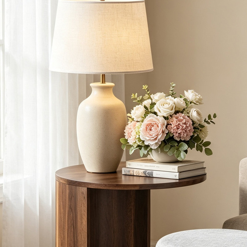 Coffee Table With Nesting Stool