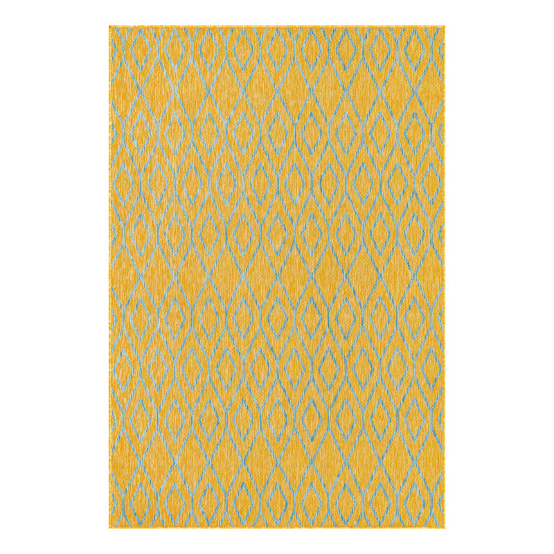 Jill Zarin Turks and Caicos Indoor/Outdoor Rug, Rectangle 5'3" x 8'