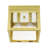 8'' W 2 - Bulb Outdoor Semi Flush Mount-61922166