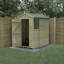 Beckwood 6 ft. 6 in. W x 4 ft. 5 in. D Solid Wood Garden Shed