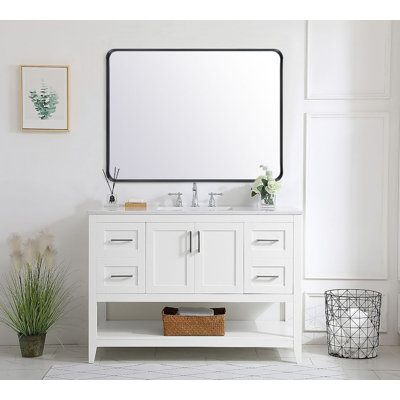 Arthers Metal Rectangle Mirror
