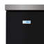 72 In. Commercial Back Bar Cooler in With Side Condenser and LED Lighting, 18 Cu. Ft Capacity-112233246