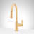 Greyfield Pull Down Single Handle Kitchen Faucet with Accessories-99346315