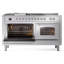 ILVE Nostalgie II Noblesse 60 in Dual Fuel Range 7 Burner, Griddle, Frenchtop-1606748021-1606747988