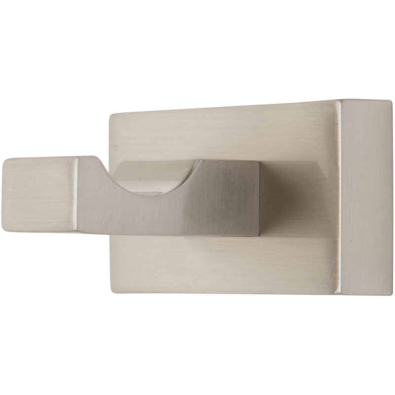 Axel Wall Bath Hooks, Brushed Nickel